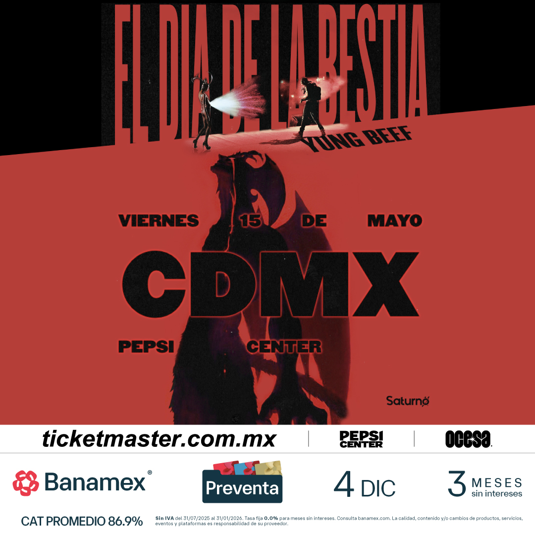 Yung Beef “El Día de la Bestia” en el Pepsi Center.