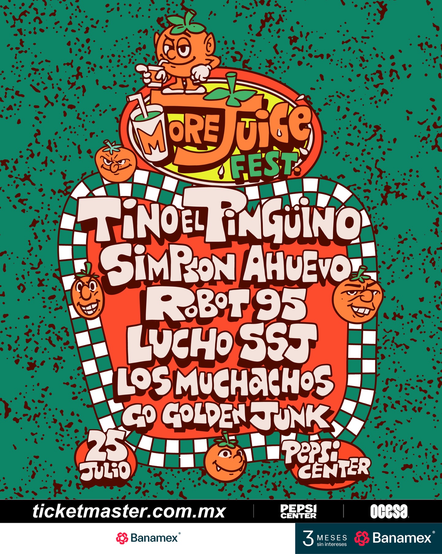 More Juice Fest CDMX en Pepsi Center