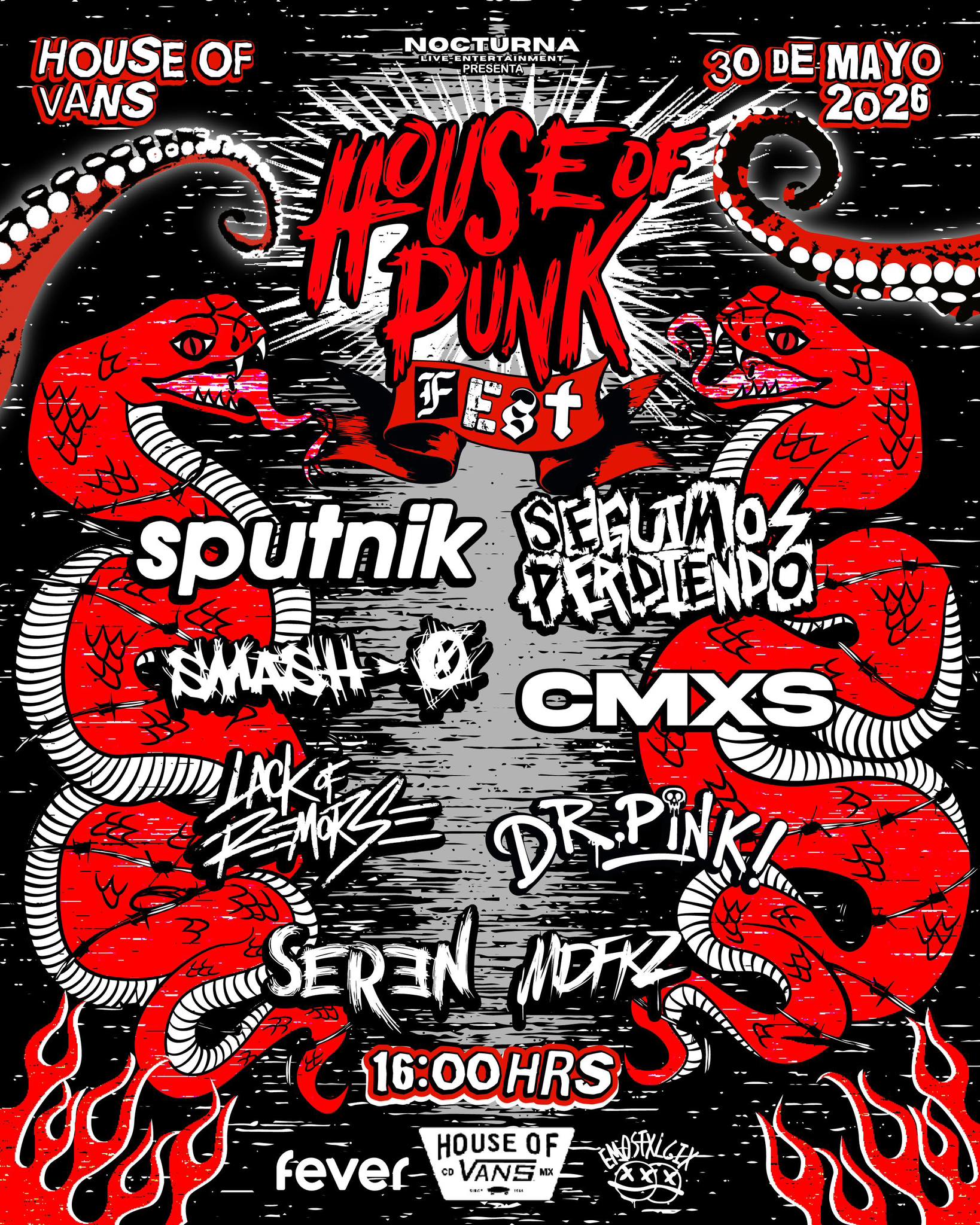 House of Punk 2026 en House of Vans CDMX