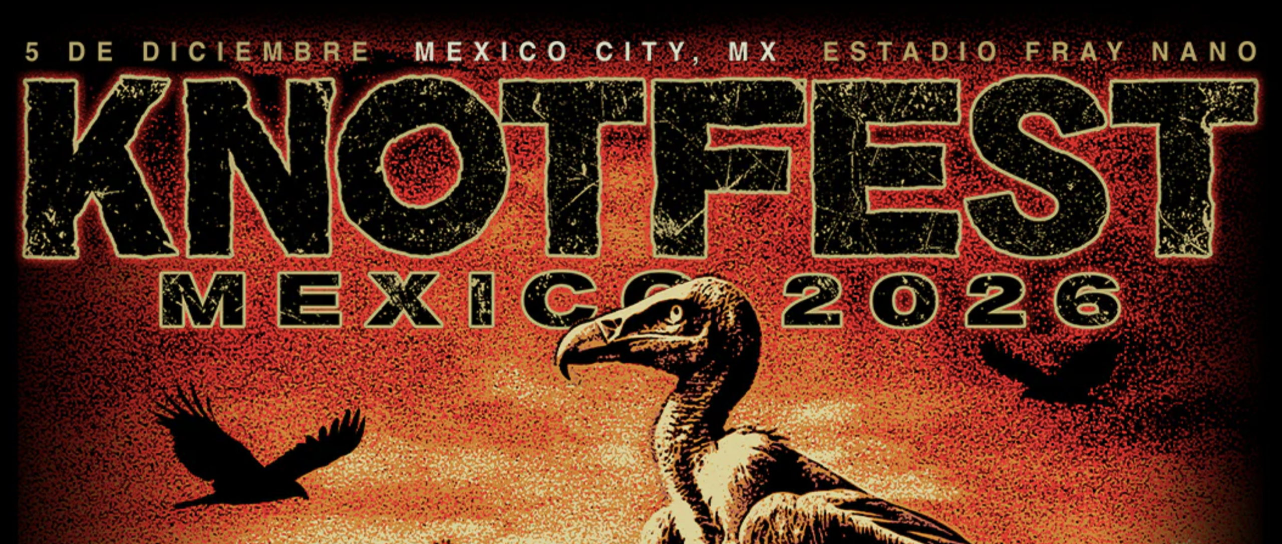 Regresa el caos a la CDMX: Knotfest México 2026 revela cartelera estelar con Bad Omens y Lamb of God