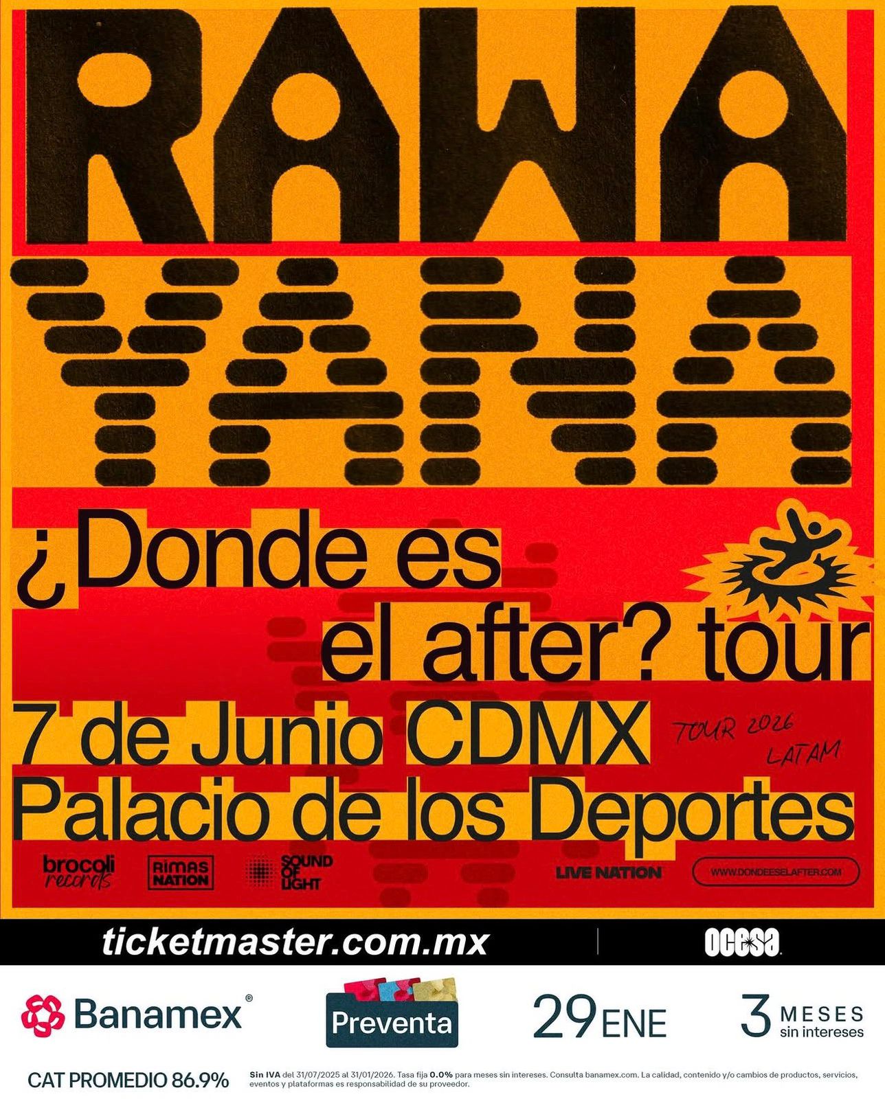 Rawayana en Palacio de los Deportes