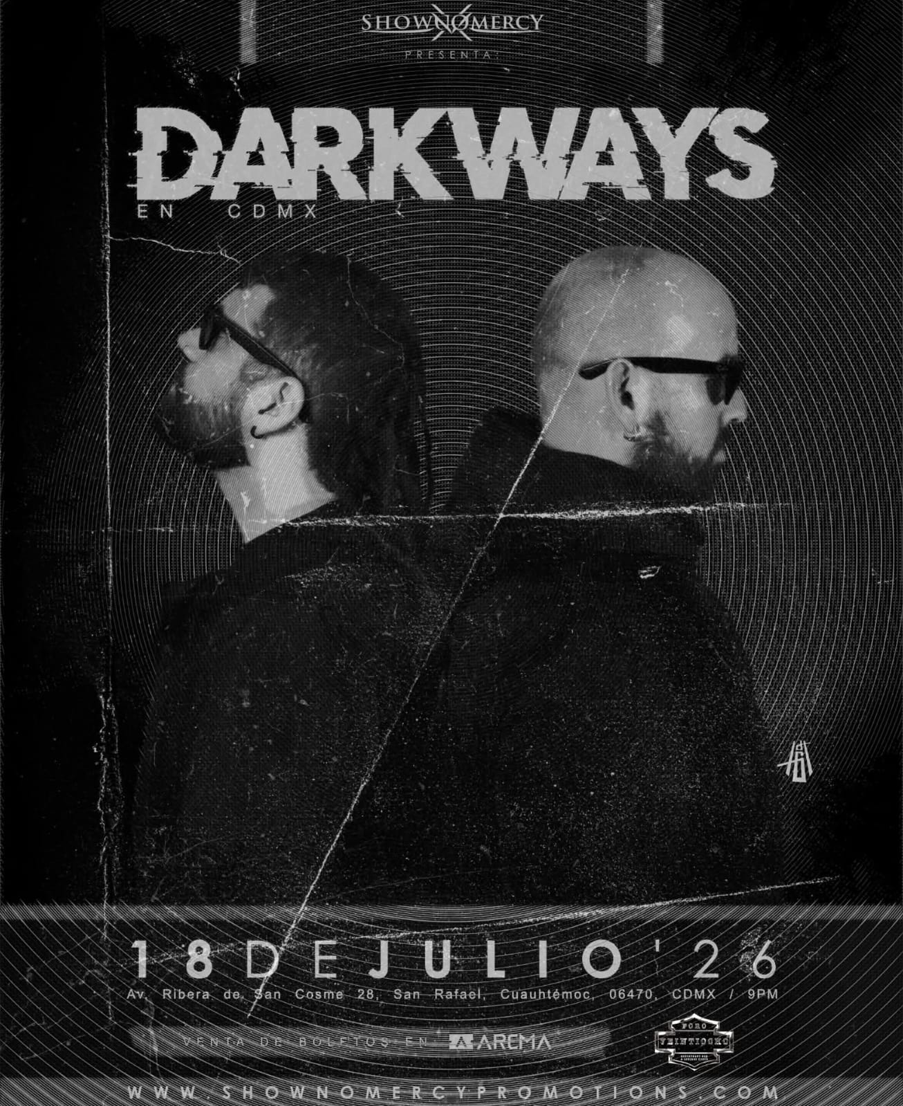 Darkways en Foro Veintiocho – CDMX