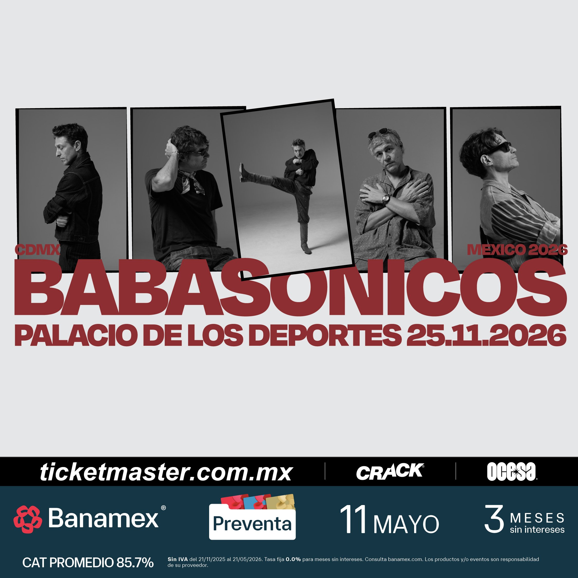 Babasónicos en CDMX