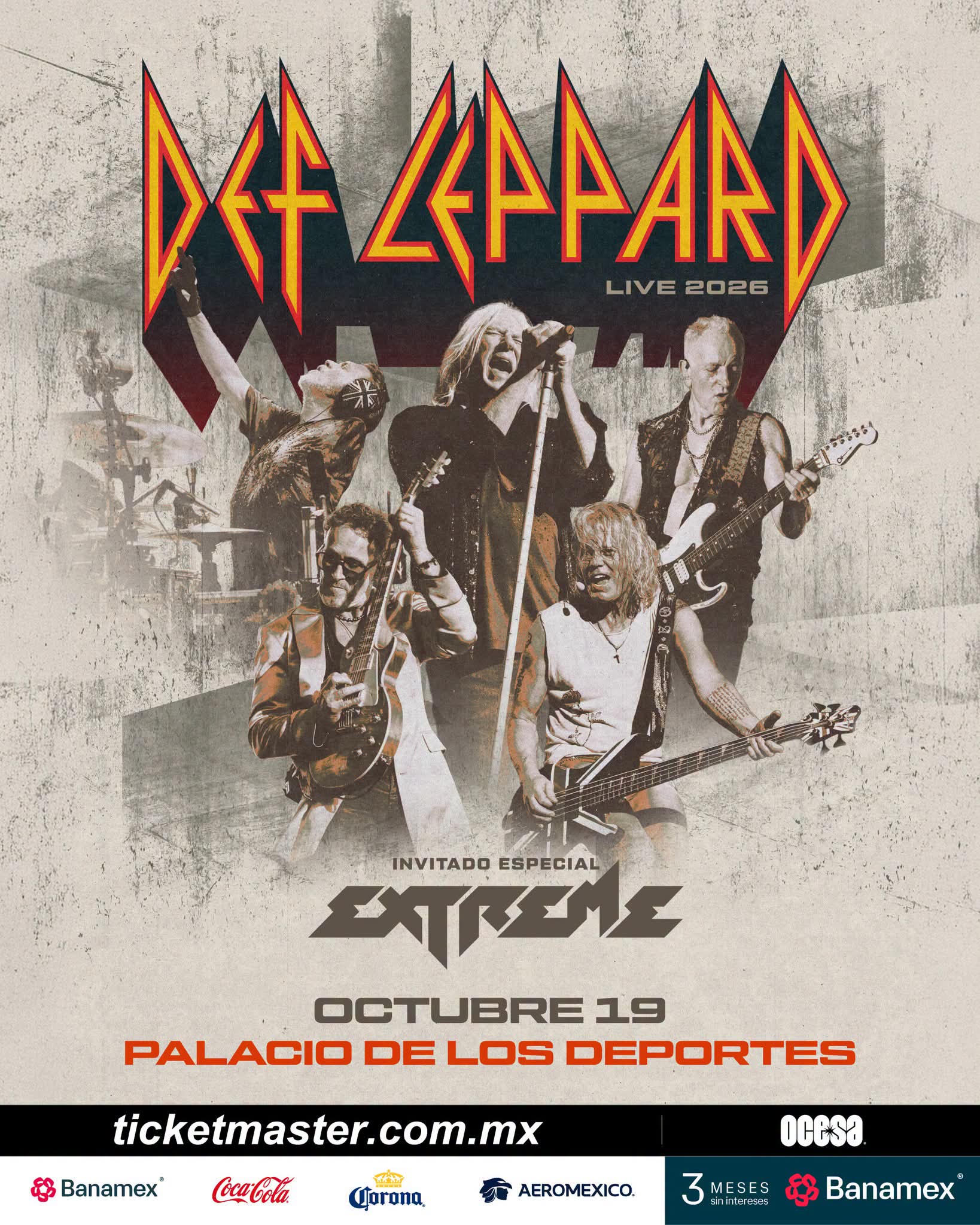 Def Leppard – Palacio de los Deportes